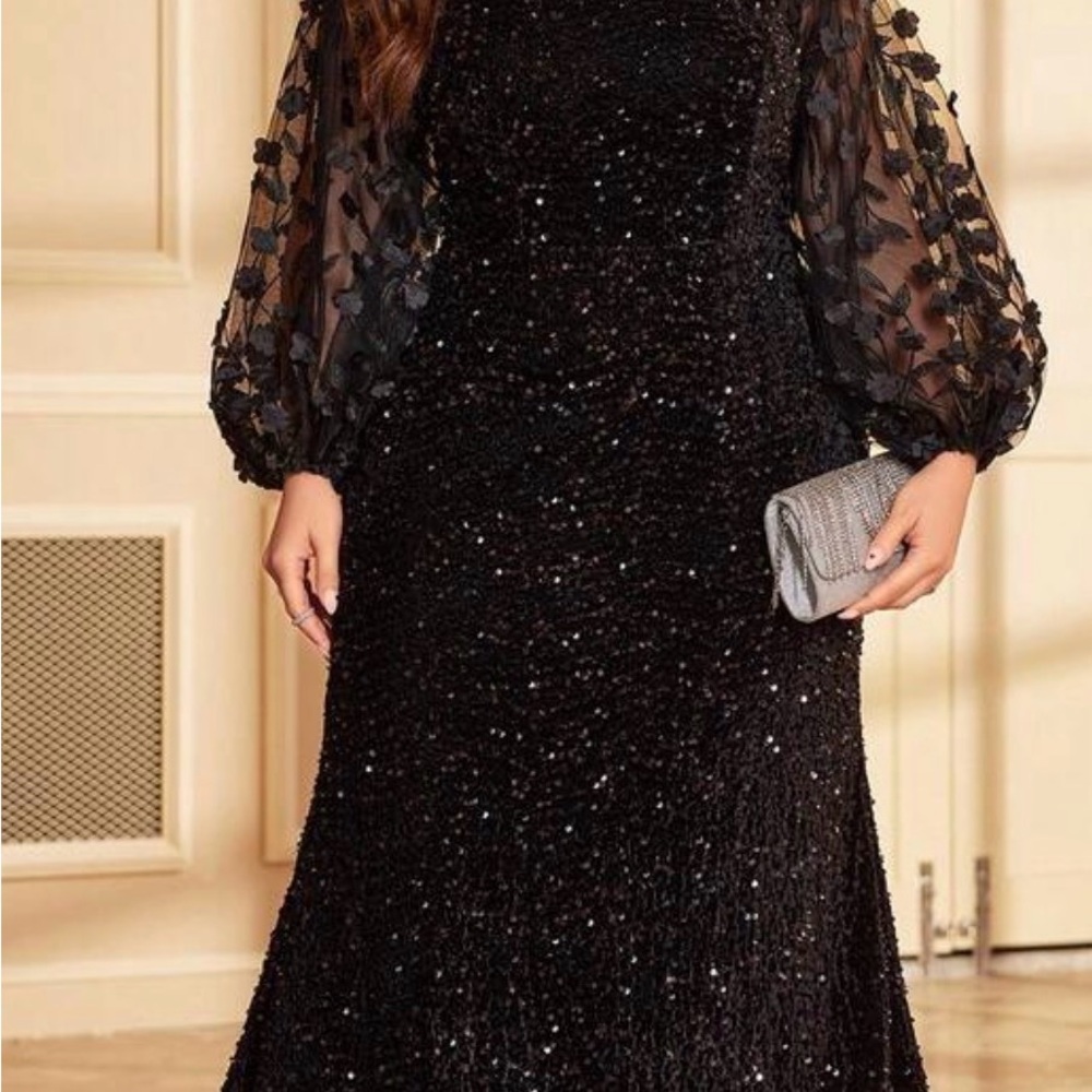 Elegant Black Evening Dress